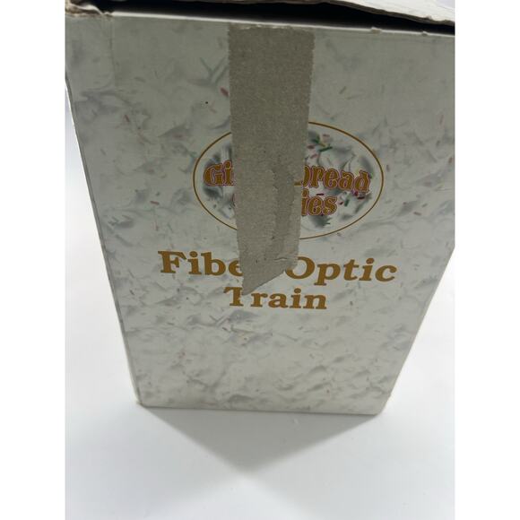 Cracker Barrel Fiber Optic Lighted Christmas Express Train Ginger Bread Holiday - Picture 9 of 16